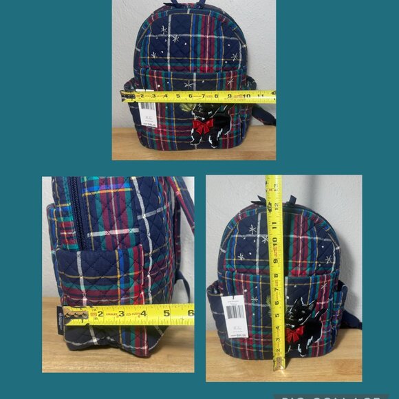 Vera Bradley Small Backpack Scottie Dog NWT - Picture 5 of 11
